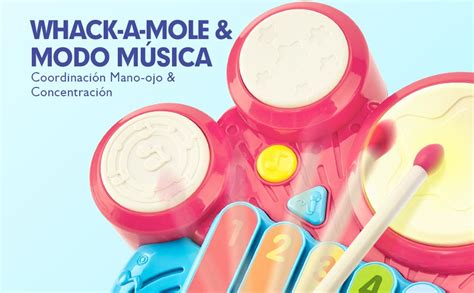 CubicFun Instrumentos Musicales Juguetes Bebes 1 año Piano Infantil