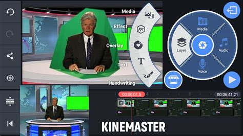 Kinemaster Virtual News Desk Tutorial Youtube