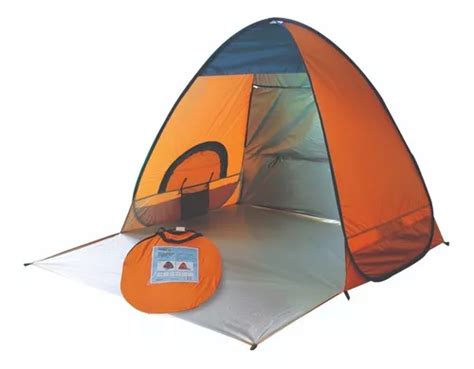 Carpa Playera Reforzada Autoarmable Pop Up Camping Broksol