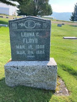 Leona Caroline Floyd M Morial Find A Grave