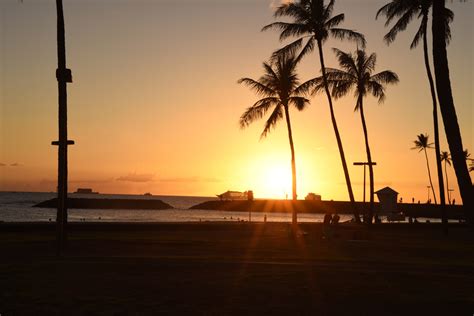 Oahu Photos: Magic Island Sunset