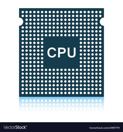 Cpu icon Royalty Free Vector Image - VectorStock