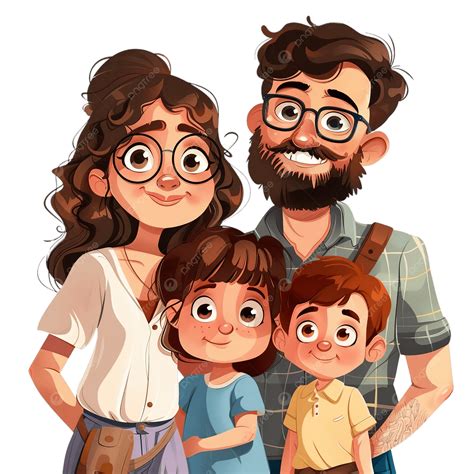 family portrait cartoon