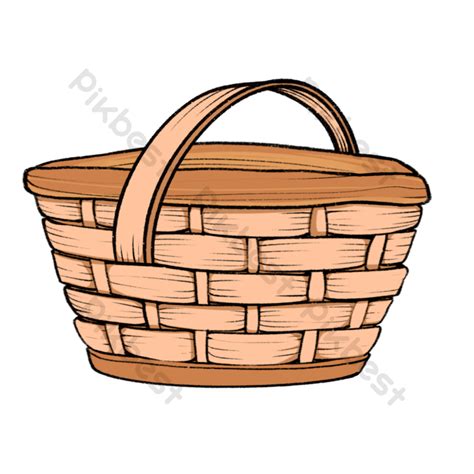 Bamboo Basket Appliance Clipart Png Images Psd Free Download Pikbest