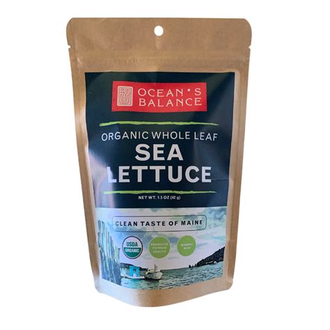 Discover Our Organic Whole Leaf Sea Lettuce Oceans Balance