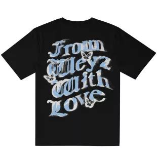 Weyz Tee Shirt Oversize From Weyz With Love Black