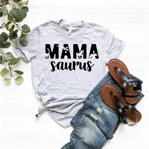 Mama Saurus Shirt Mama Saurus Mama Shirt Mamasaurus Shirt Etsy