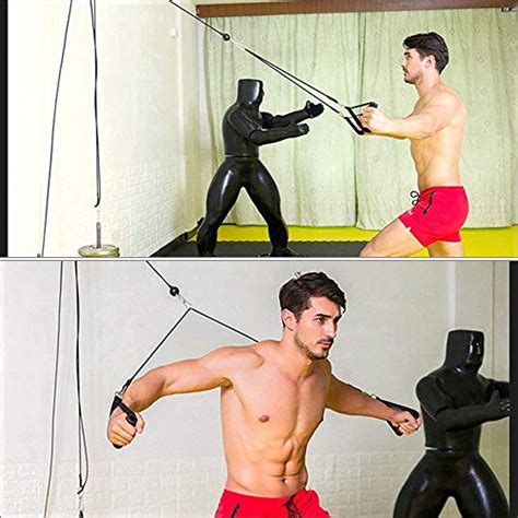 Pulley System Gym In Fitness Lat And Lift Pulley System With