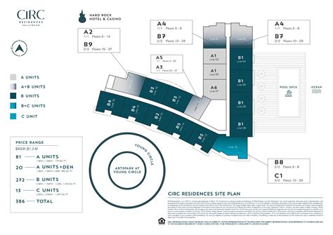 Floor Plans - Circle Residences Hollywood