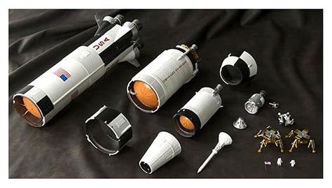 1 144 Scale Apollo Saturn V Coming From Bandai ~ Megamag 2