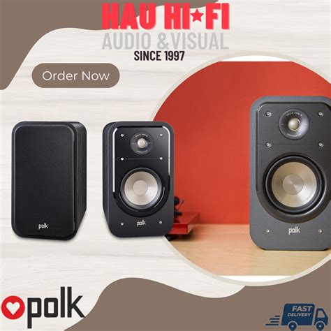 Polk Audio Signature S Bookshelf Speakers Shopee Malaysia