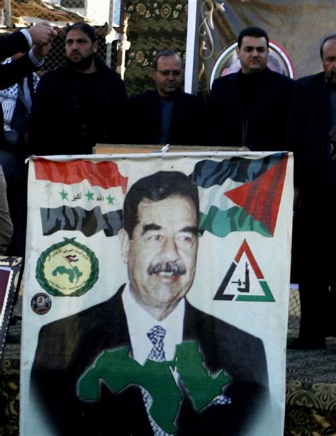 Palestinians erect Saddam Hussein statue | The Jewish Standard