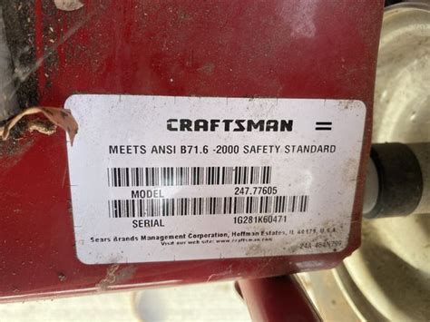 Craftsman 3 Way Chipper Shredder 1450 Series For Sale In Bonita CA