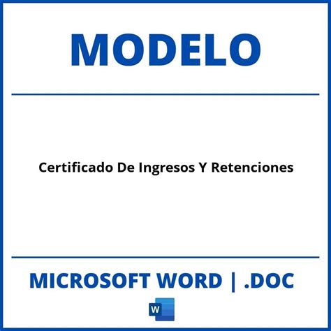 Modelo De Letra De Cambio En Word