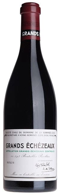 Domaine De La Roman E Conti Grands Echezeaux Wine