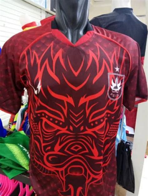 Jual Jersey PSIS Semarang Kiper 2019 3rd Merah Liga 1 Gojek Training