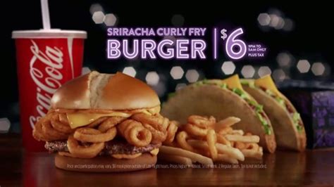 Jack In The Box Sriracha Curly Fry Burger Munchie Meal TV Commercial