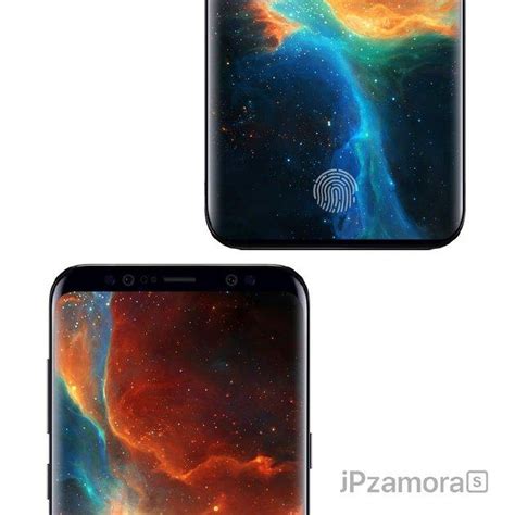 三星galaxy S9s9設計圖曝光，屏下指紋有戲？ 每日頭條