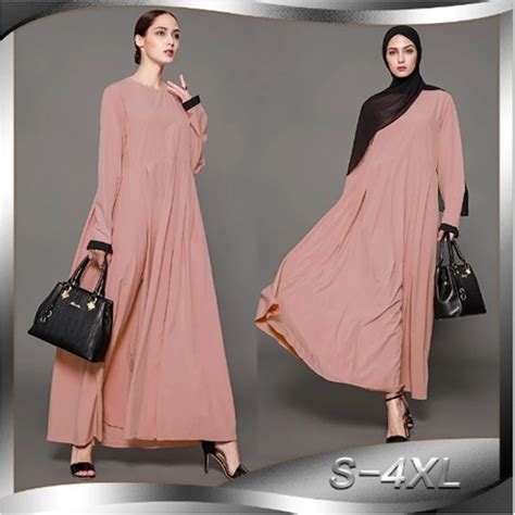 Muslim Maxi Dress Open Abaya Full Length Long Robe Gowns Cardigan Tunic