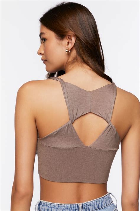 Twisted Cutout Crop Top