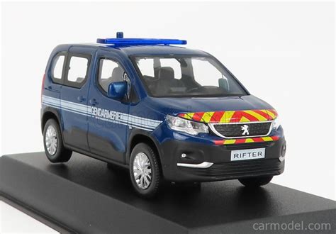 NOREV 479063 Scale 1 43 PEUGEOT RIFTER GENDARMERIE POLICE 2019 BLUE