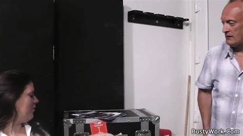 Boss Bangs Brunette Fatty In Fishnets From Behind XHamster