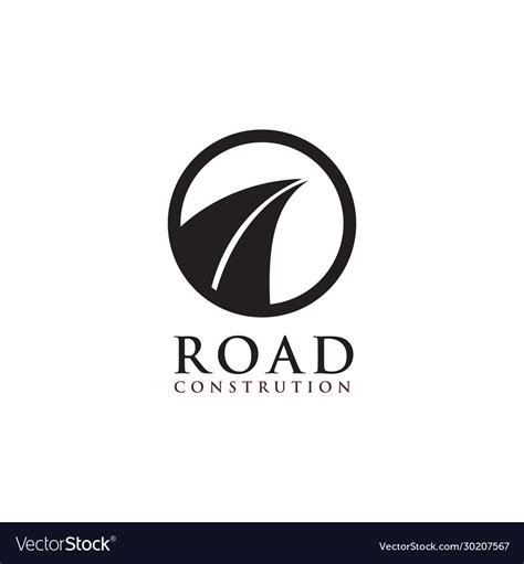 Road Construction Company Logo Samples