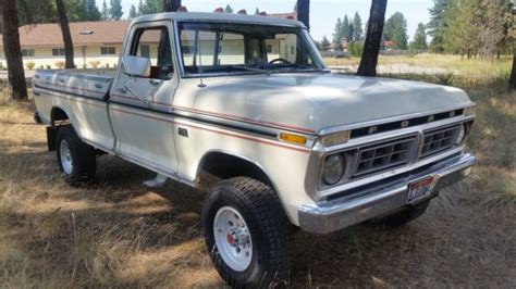 1976 Ford F 250 Ranger XLT 4X4 HighBoy Low Miles Survivor No Reserve