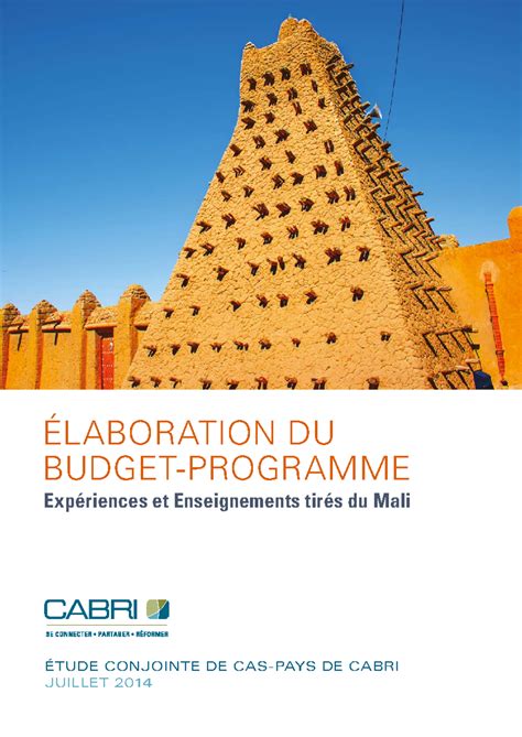 Elaboration Du Budget Programme Laboration Du Budget Programme