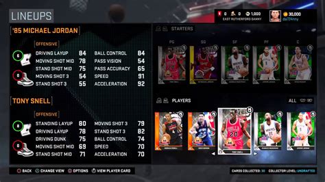 Nba 2k16 My Team Ep 3 Bulls Starter Pack And Starting Lineup Youtube