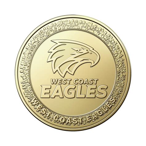 2023 AFL West Coast Eagles Postal Numismatic Cover AFL Collectable Coins