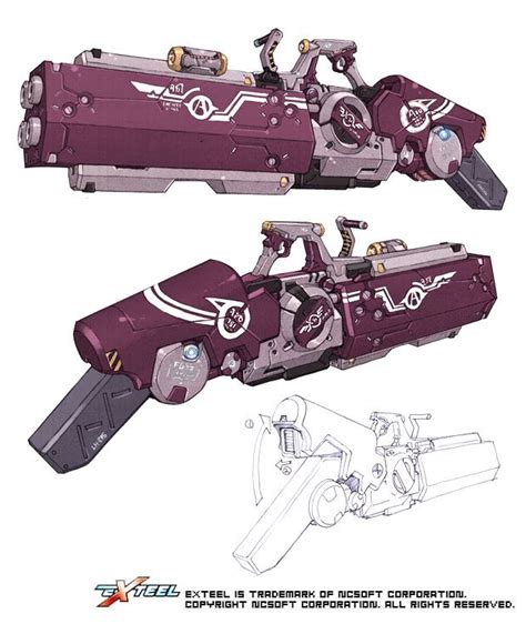 Anime Weapons Sci Fi Weapons Weapon Concept Art Weapons Guns