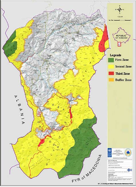 Zonating of Sharri National Park in Dragashi Region (UNDP, 2013 ...