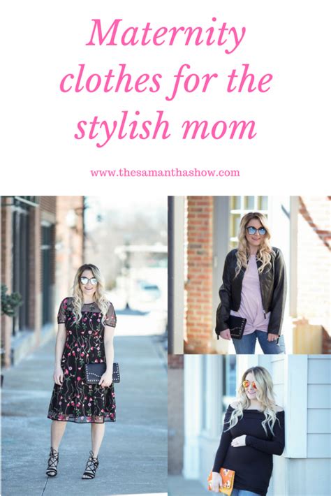 Maternity Clothes For The Stylish Mom The Samantha Show A Cleveland