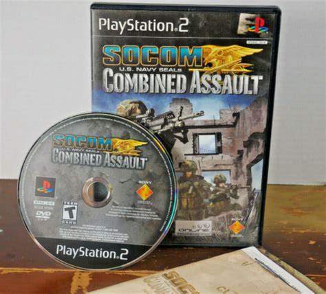 SOCOM U S Navy SEALs Combined Assault PS2 Video Game 711719754527