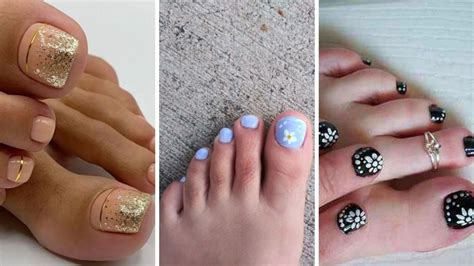 7 Diseños De Uñas Para Pies Juveniles Con Flores Ser Zen