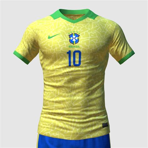 BRAZIL HOME KIT 2024 COPA AMERICA LEAKED FIFA 23 Kit Creator Showcase