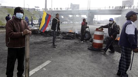 Crecen Las Protestas Indígenas Y Disponen El Estado De Excepción En Tres Provincias De Ecuador