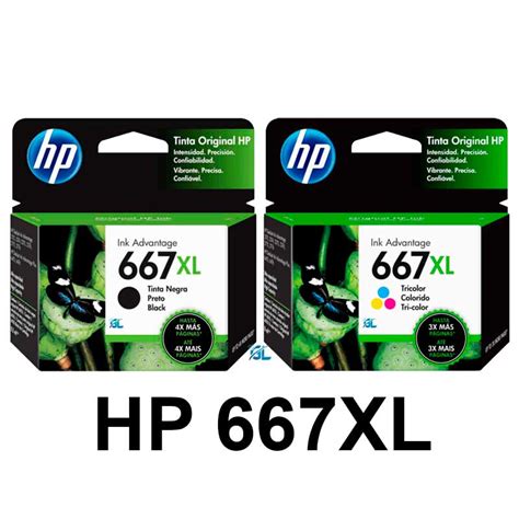 Tinta Hp 3YM80AL 667XL Tricolor 2775 4175 Original G Limagars Peru