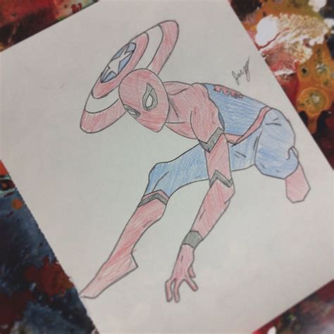 Introducir Imagen Civil War Spiderman Dibujo A Lapiz Abzlocal Mx