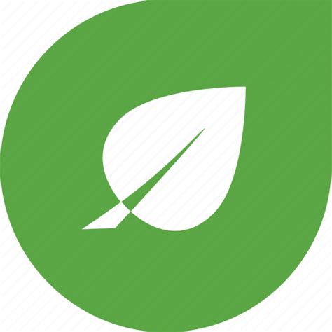 Eco Green Leaf Plant Shape Icon Download On Iconfinder