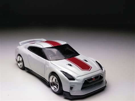 Hot Wheels Nissan Gtr Th Anniversary Custom Real Rubber Etsy