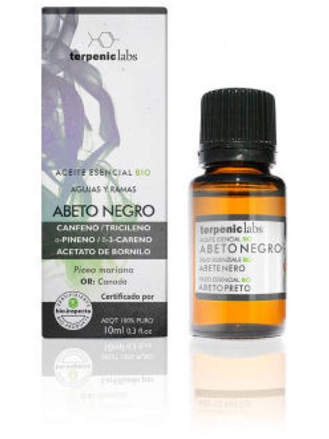 Aceite Esencial Abeto Negro Bio Picea Mariana Ml Terpenic Labs