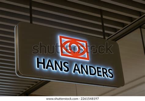 hans anders opticien store front logo stock photo  shutterstock
