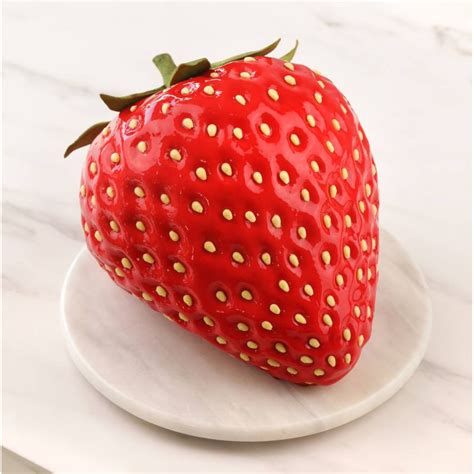 Xxl Strawberry Cake Silicone Mould Handmade