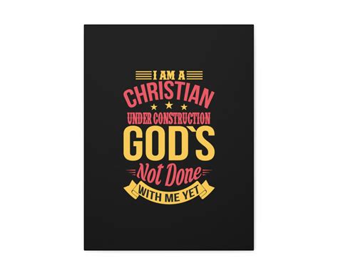 Scripture Walls I Am A Christian Under Construction Philippians