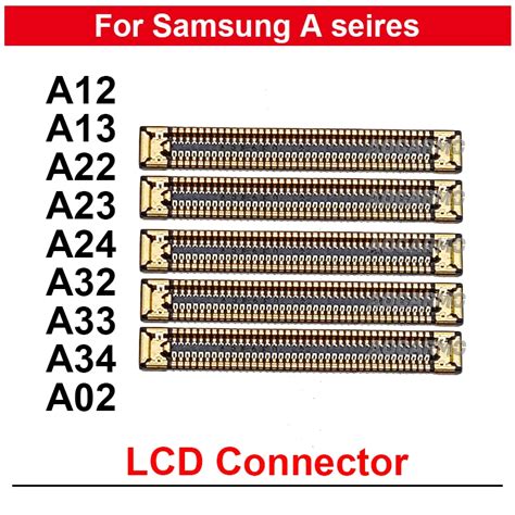 Conector De Pantalla Lcd De Pines Placa Base Fpc Para Samsung Galaxy