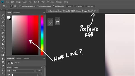 Color Picker Banding in ProPhoto RGB - Adobe Support Community