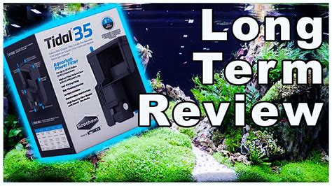 Seachem Tidal 35 Hang On Back Aquarium Filter Long Term Review YouTube