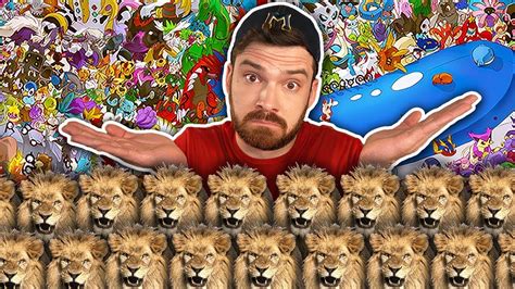 1 Billion Lions Vs Every Pokémon Meme Review Youtube